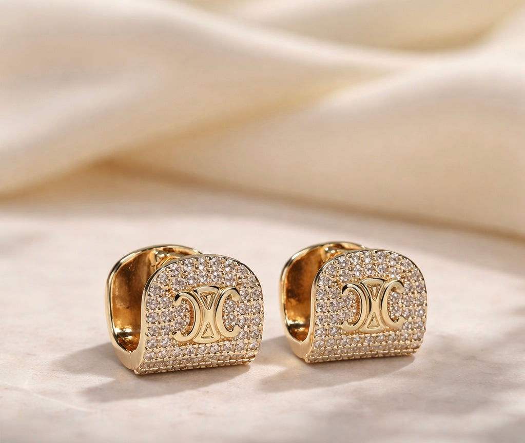 Boucles d’oreilles doré - Celia