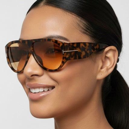 Leopard - Lunette de soleil motif sauvage