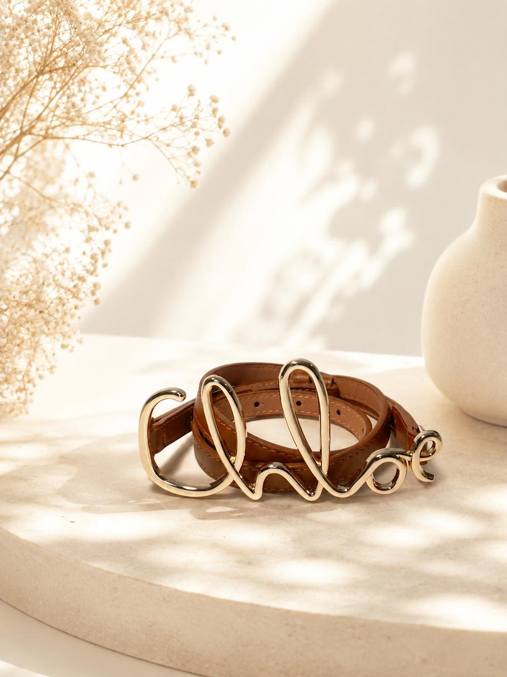 Ceinture Chloé marron