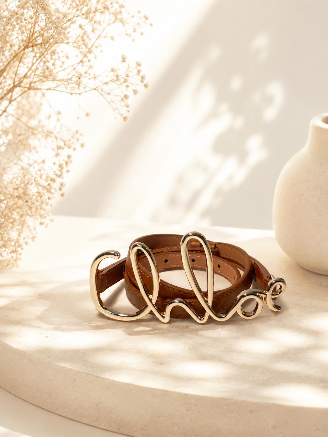 Ceinture Chloé marron
