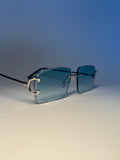 Lunette de soleil Vision élite bleu