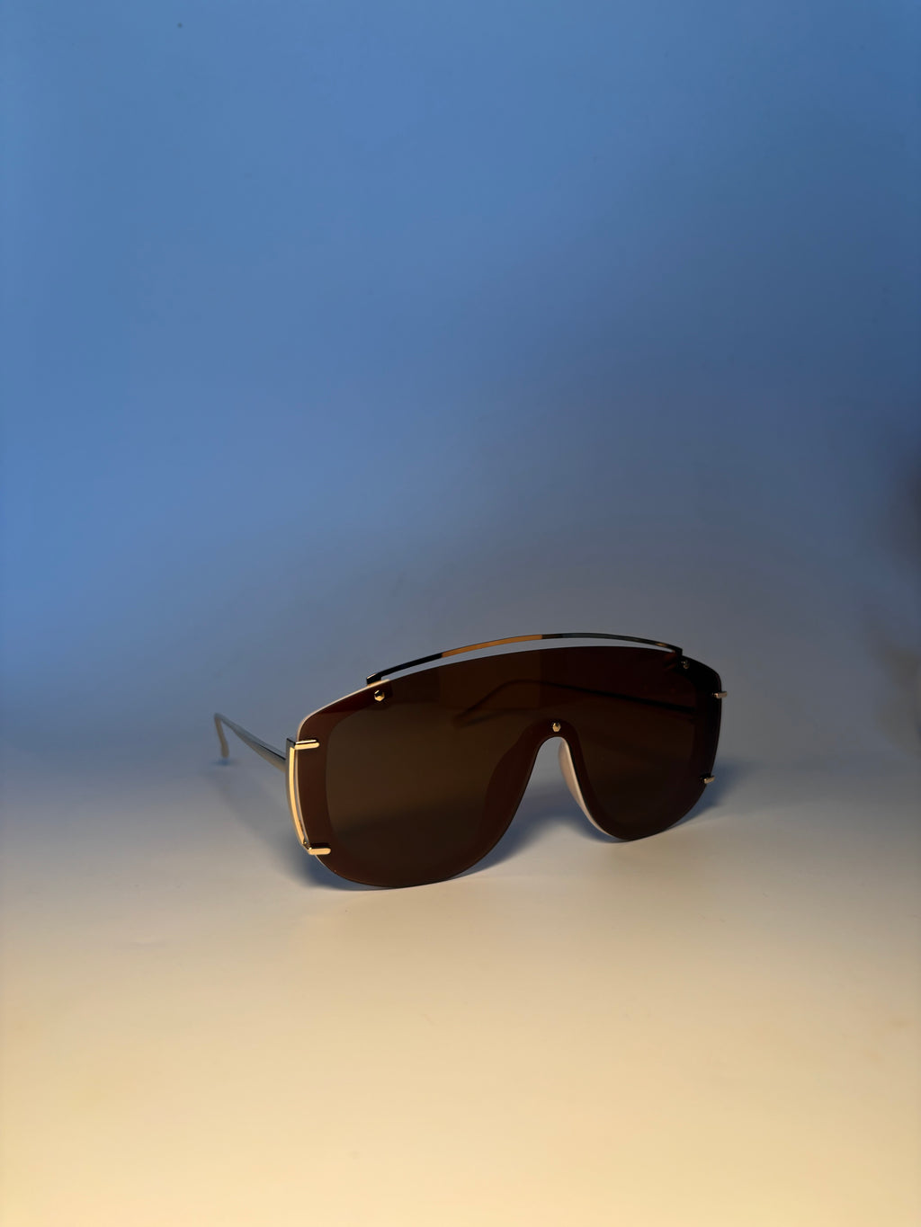 Lunette de soleil Vision Lab marron