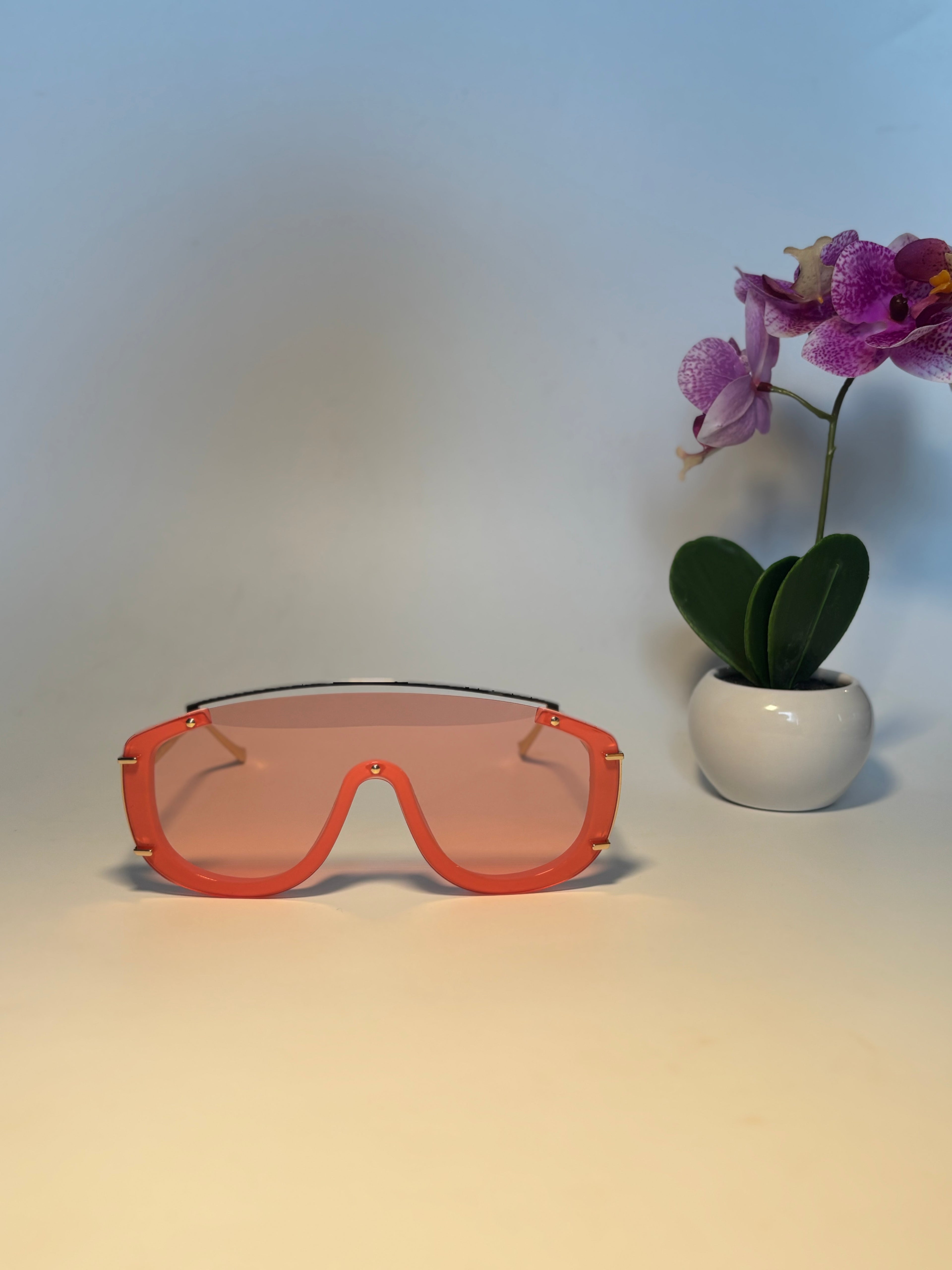 Lunette de soleil Vision lab orange