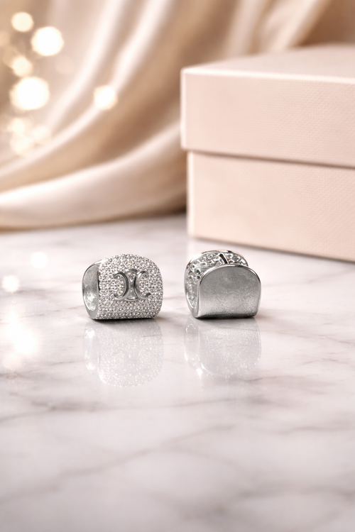 Boucles d’oreilles Celia - Argent