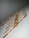 Montre bijoux chaîne