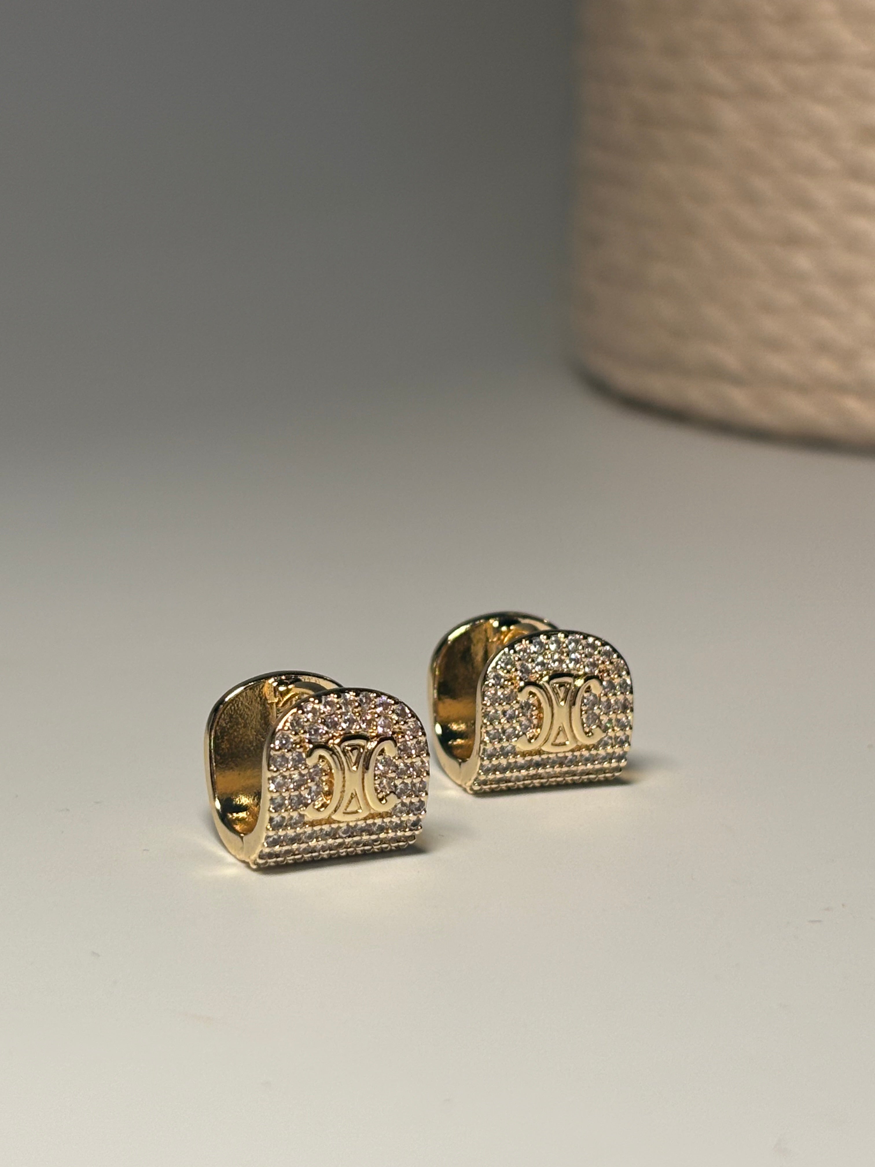 Boucles d’oreilles doré - Celia