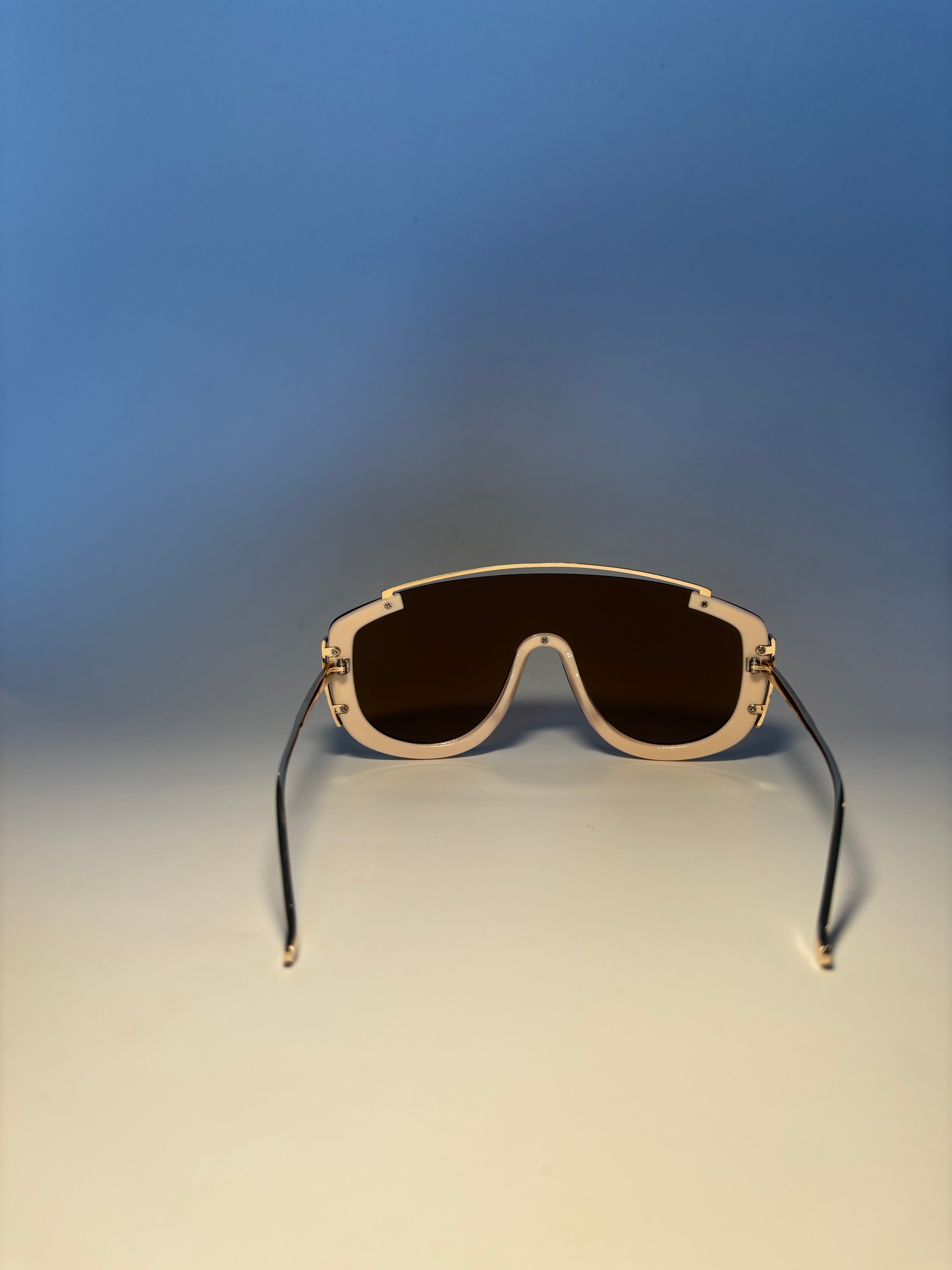 Lunette de soleil Vision Lab marron