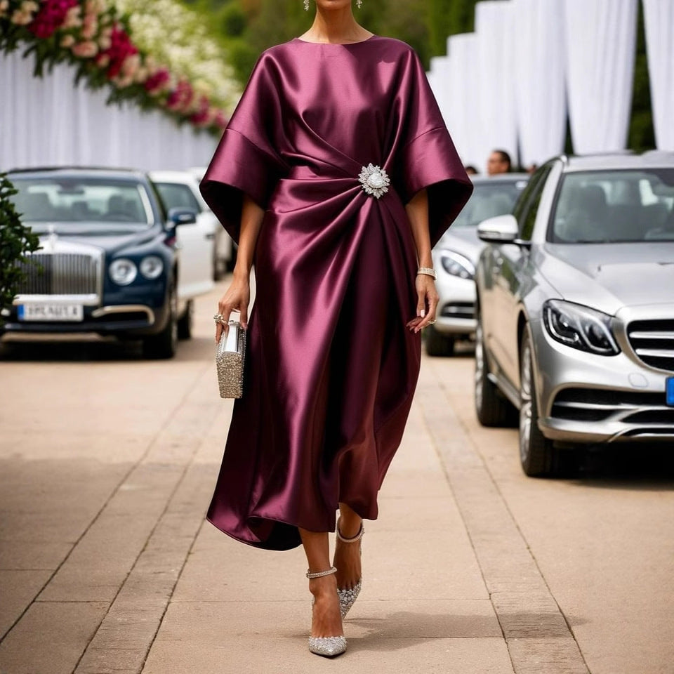 Robe élégante en satin