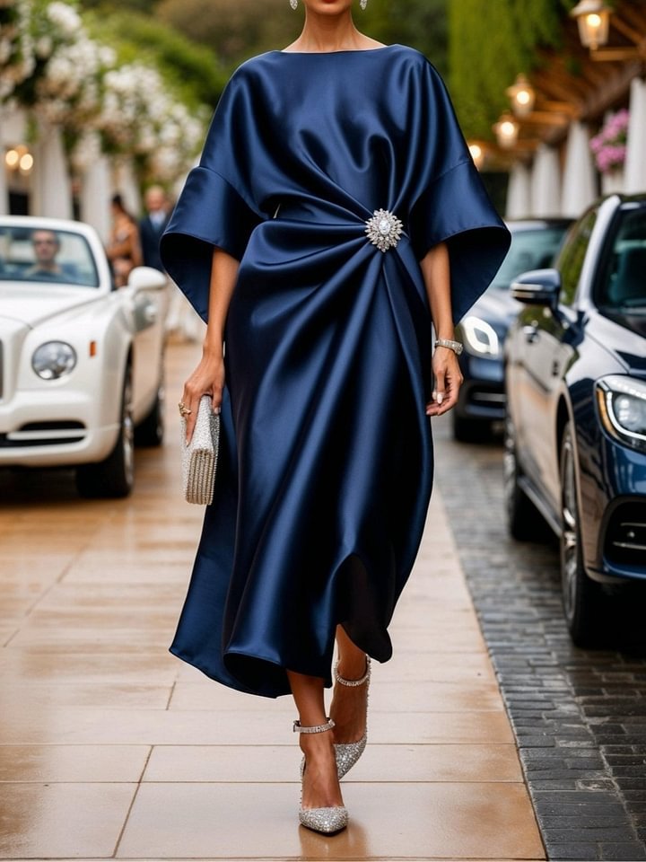 Robe élégante en satin