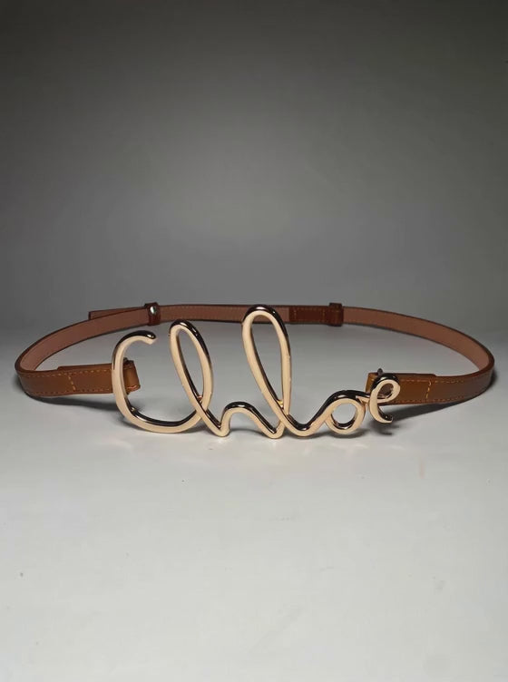 Ceinture Chloé marron